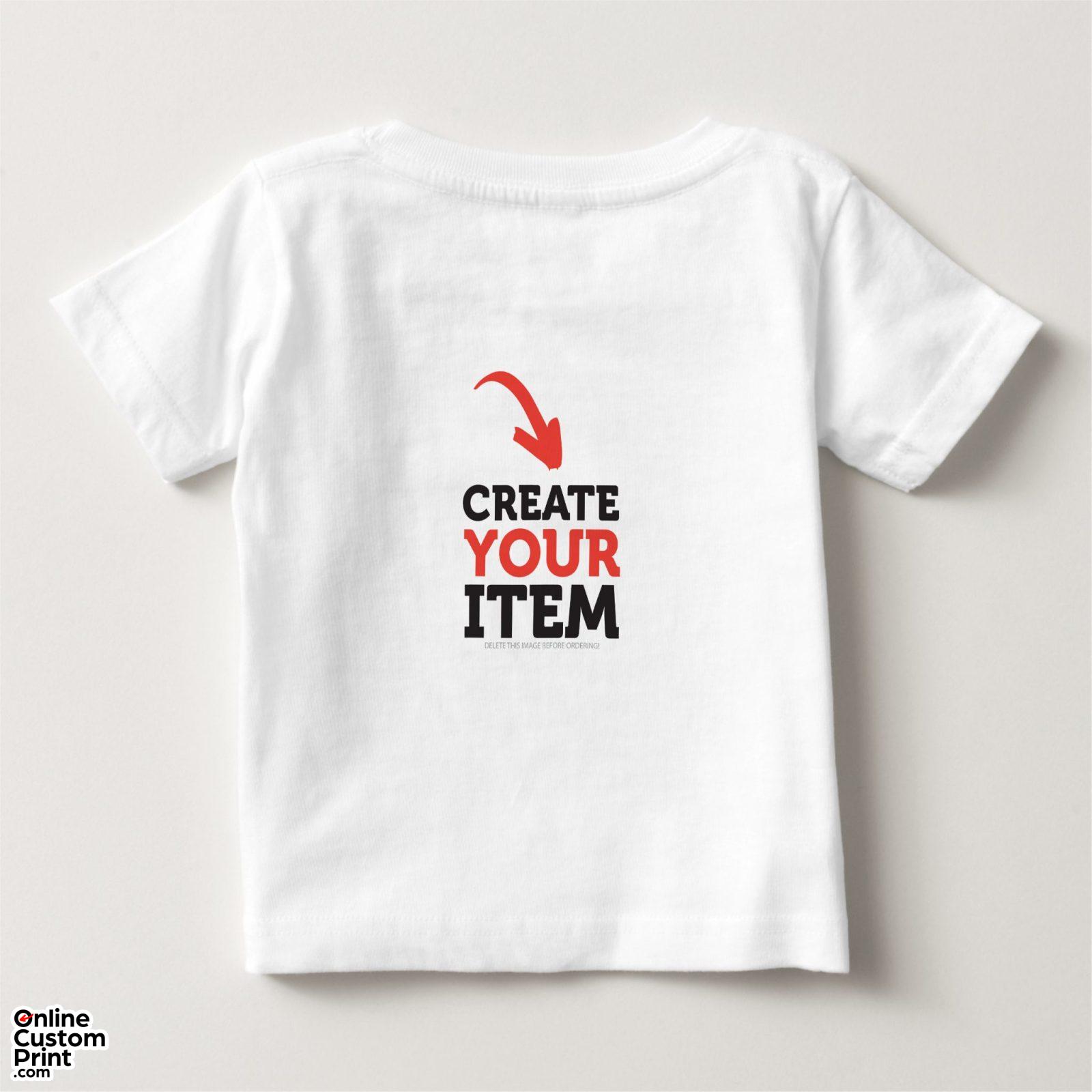 Create your own Custom Baby Jersey Shirt