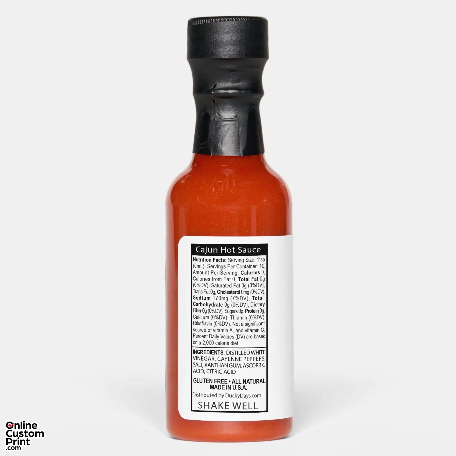 CREATE-YOUR-OWN DIY Custom upload your design Hot Sauces