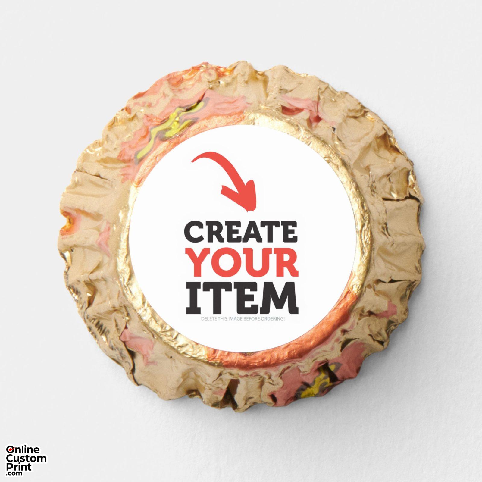 CREATE-YOUR-OWN DIY Custom upload your design Reese's Peanut Butter Cups (Party)