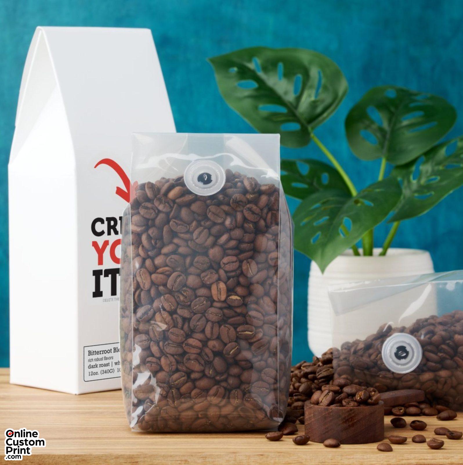 CREATE-YOUR-OWN DIY Custom upload your design Roasted Coffee (Beans)